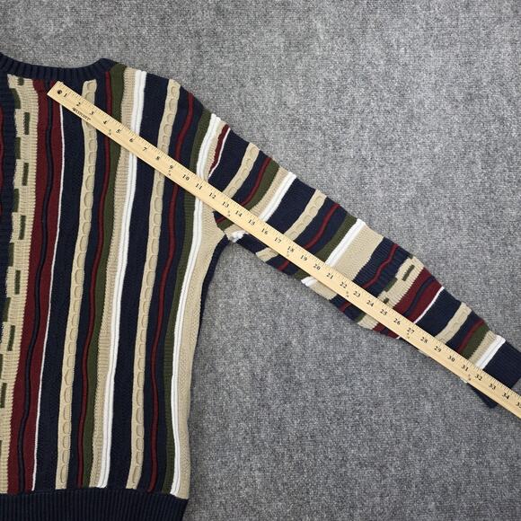 Hollister Sweater Shirt Bundle Mens Small Medium Knit Striped Textured Pullover - Picture 7 of 16